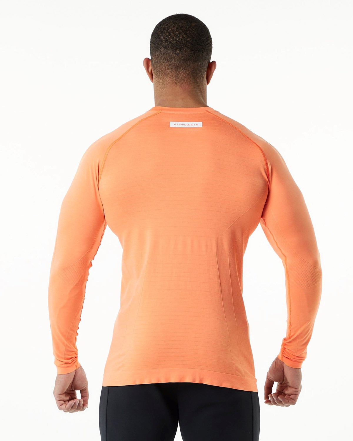 Alphalete High Performance Seamless Long Sleeve Tee Faded Day Tripper | AWFBX1589