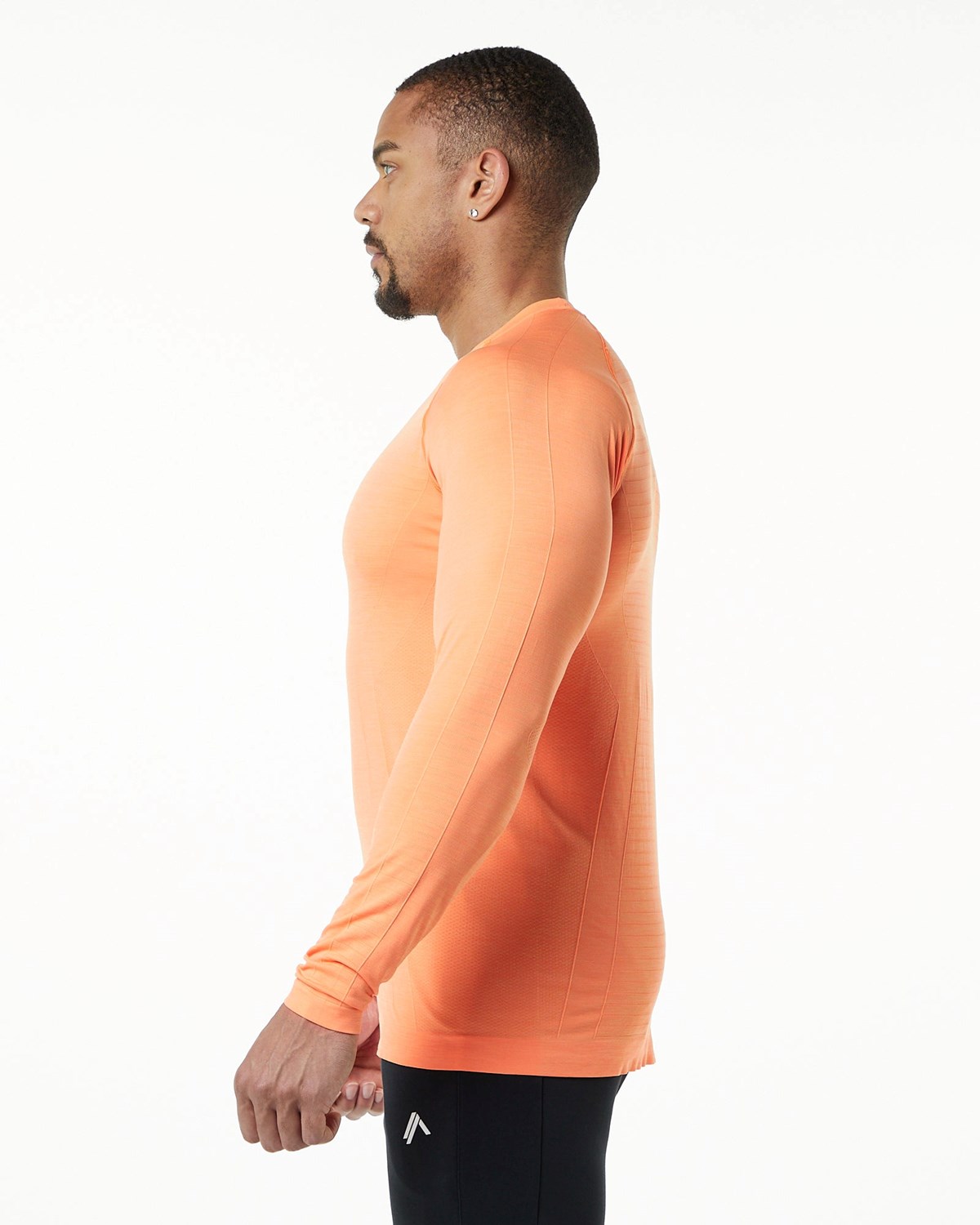 Alphalete High Performance Seamless Long Sleeve Tee Faded Day Tripper | AWFBX1589