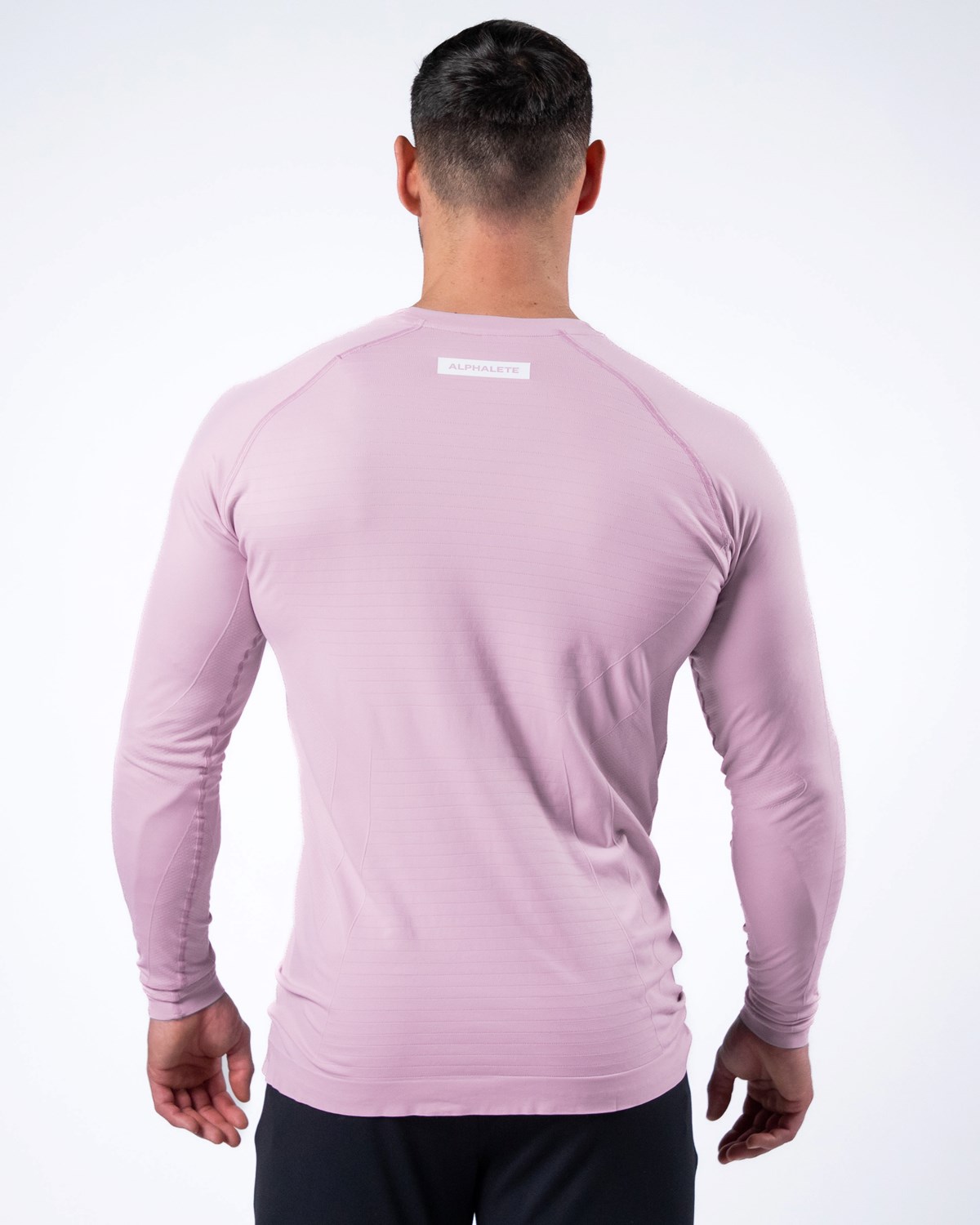 Alphalete High Performance Seamless Long Sleeve Tee Bloom | PVCZB9675