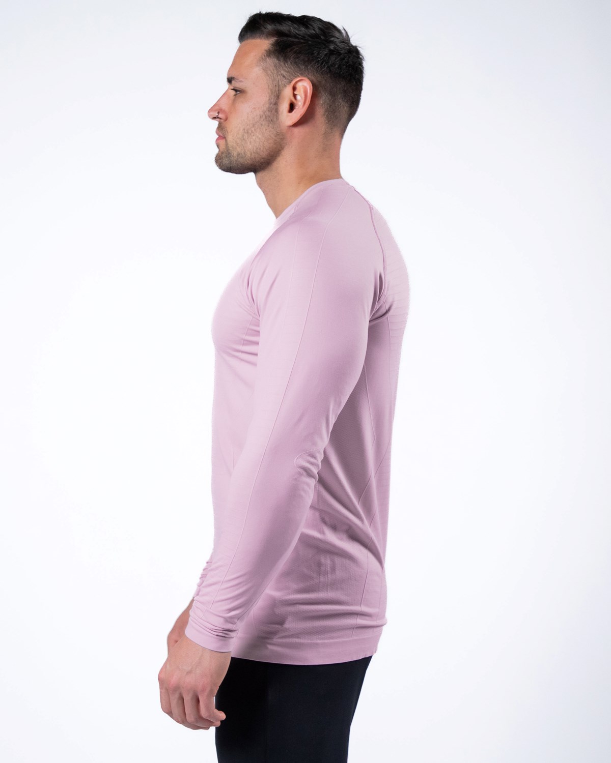 Alphalete High Performance Seamless Long Sleeve Tee Bloom | PVCZB9675