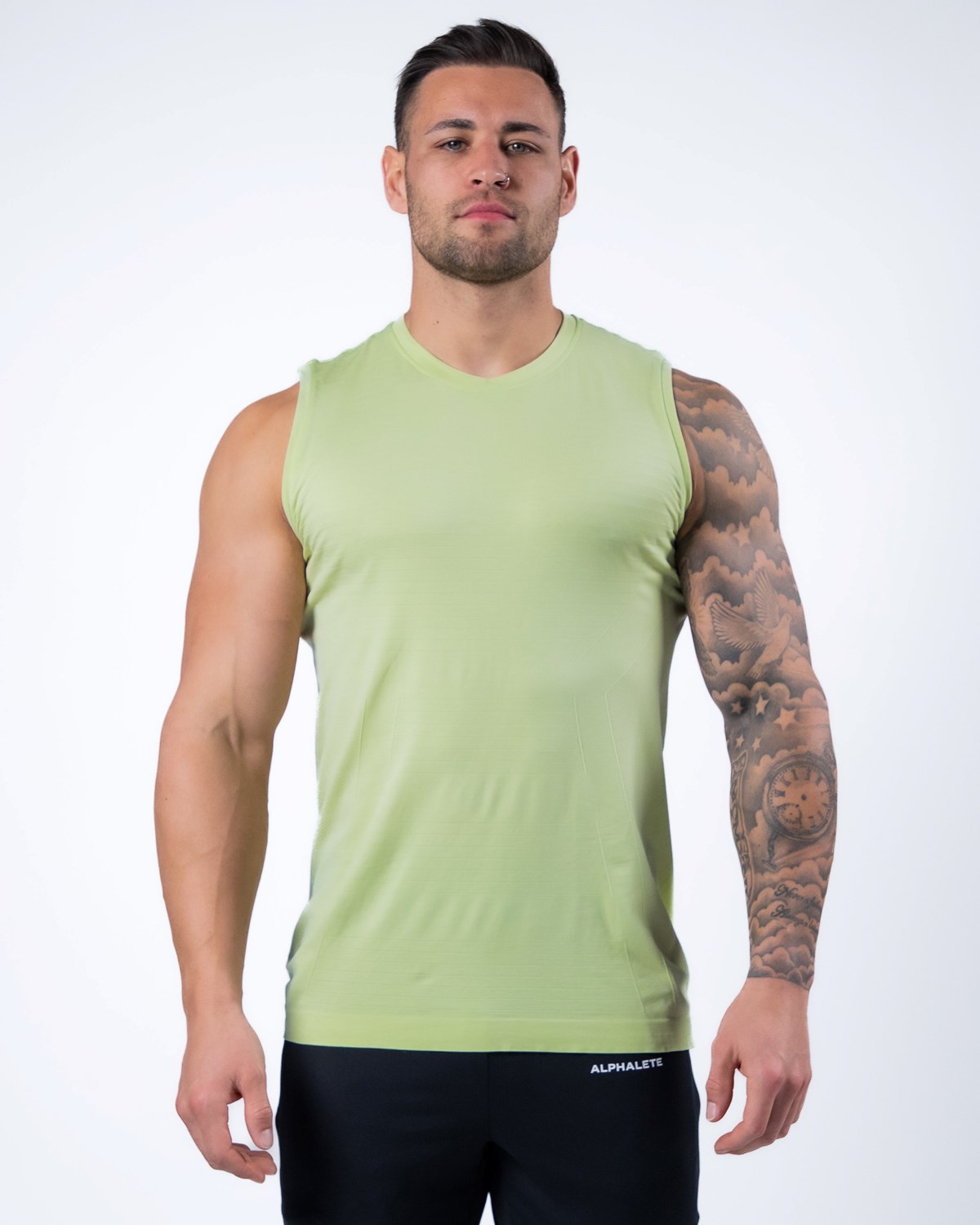 Alphalete High Performance Seamless Tank Frozen Spring | DCWJG9143