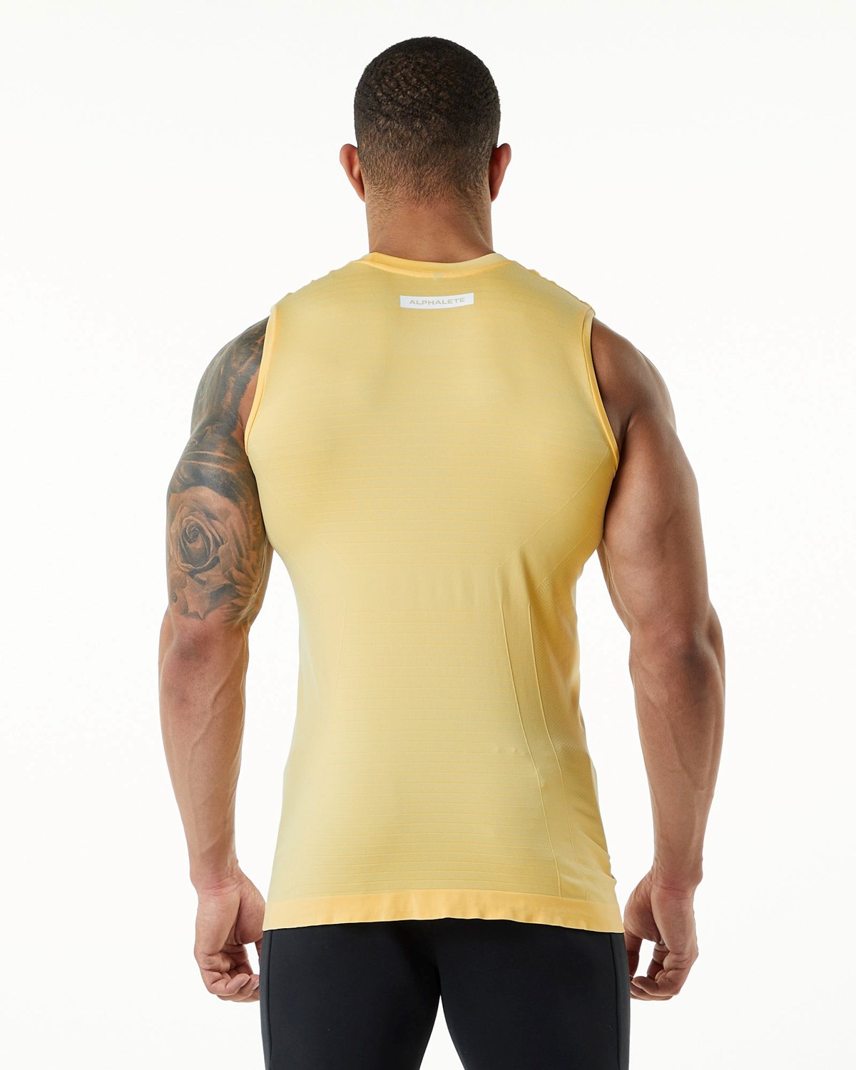 Alphalete High Performance Seamless Tank Faded Honey | XGDRC5410