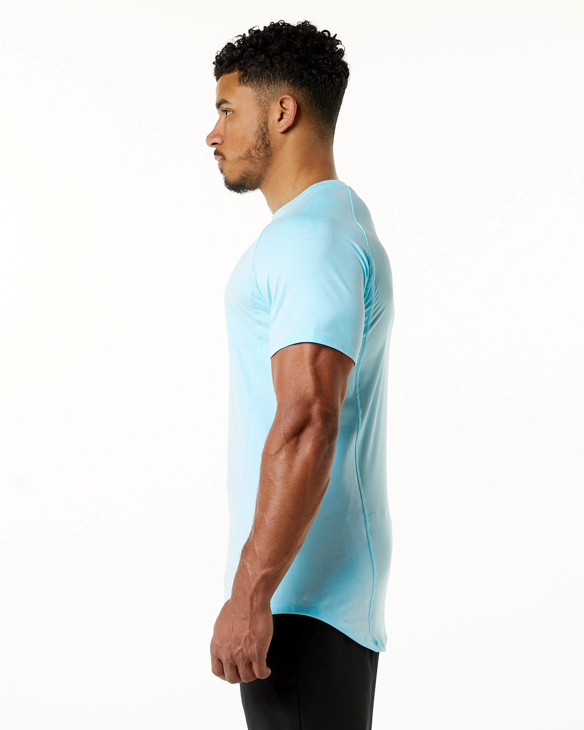 Alphalete High Performance Tee Blå | XOPDU1248