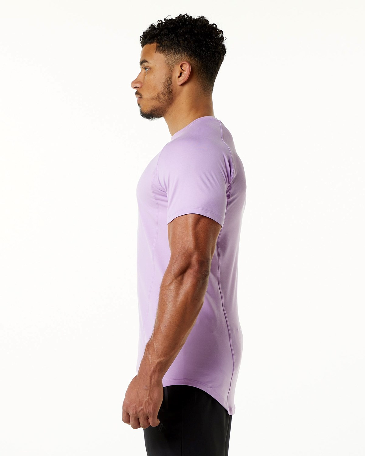 Alphalete High Performance Tee Lavendel | VBIEQ6590