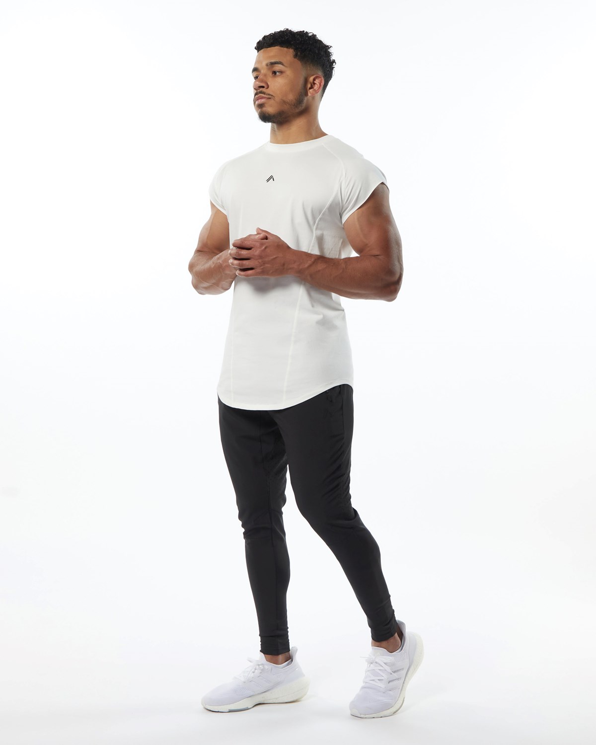 Alphalete High Performance Uden Ærmer Tee Resin | BGLNR8623