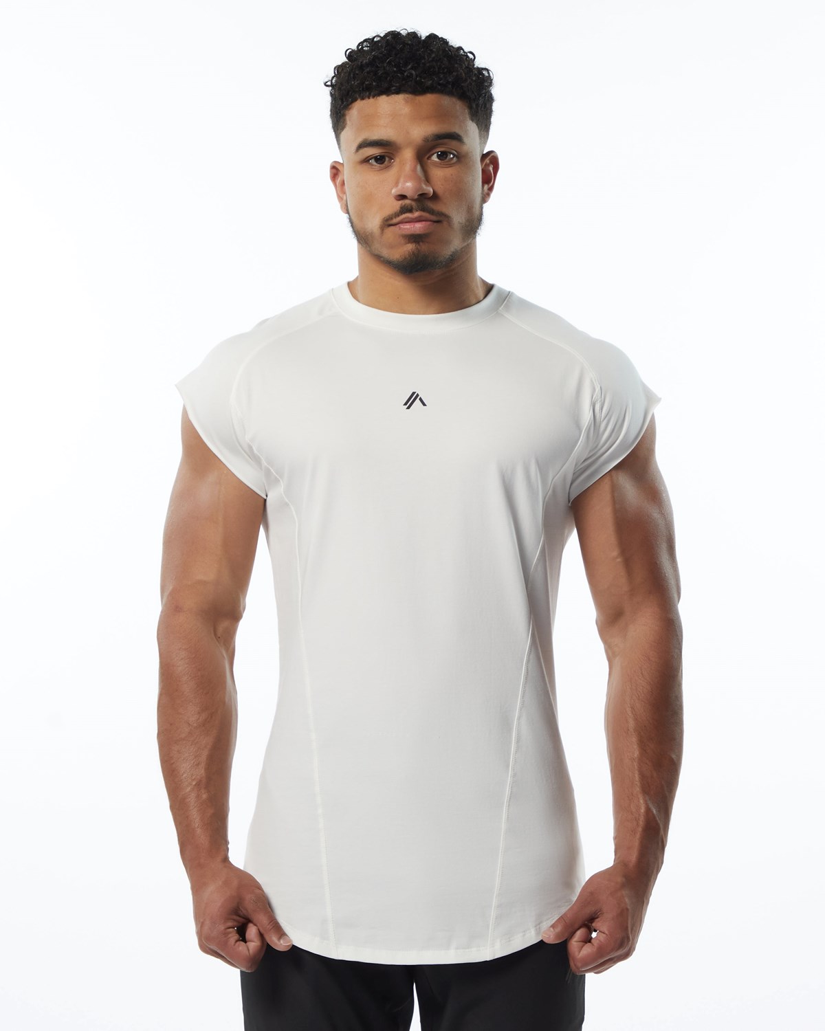 Alphalete High Performance Uden Ærmer Tee Resin | BGLNR8623