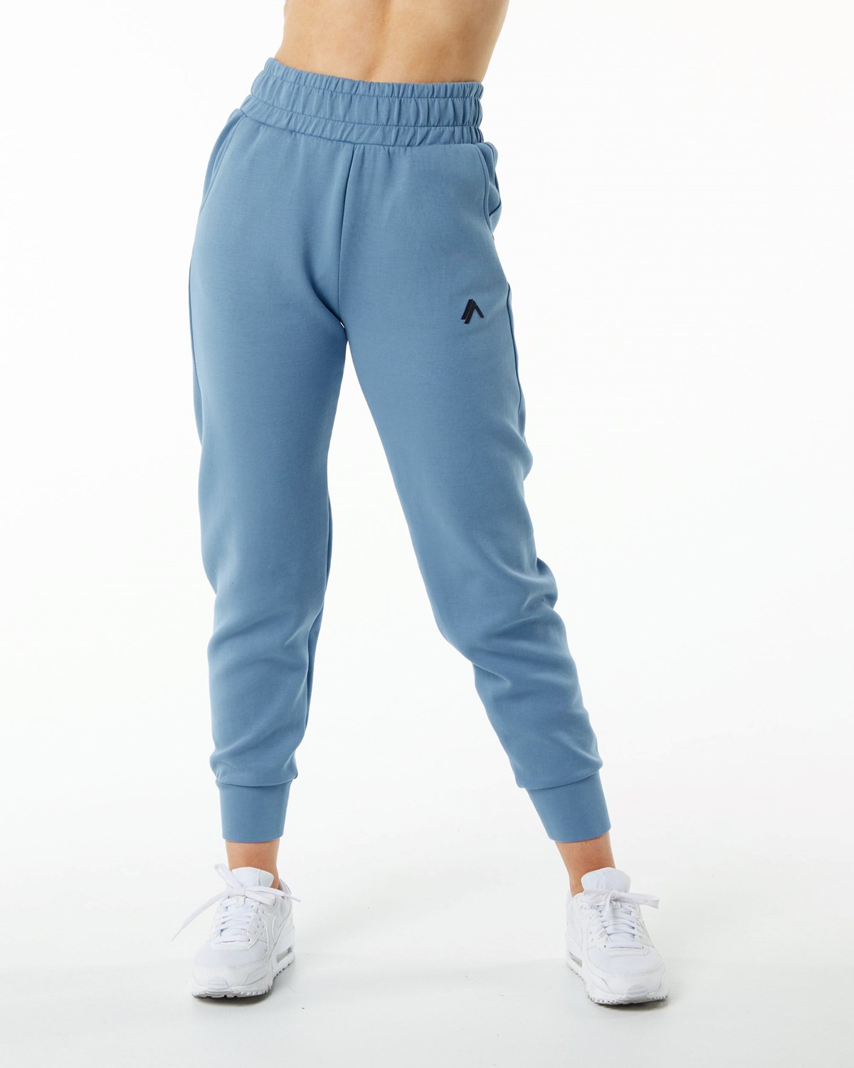 Alphalete Interlock Knit Cuffed Jogger Blå | MTVIX7196