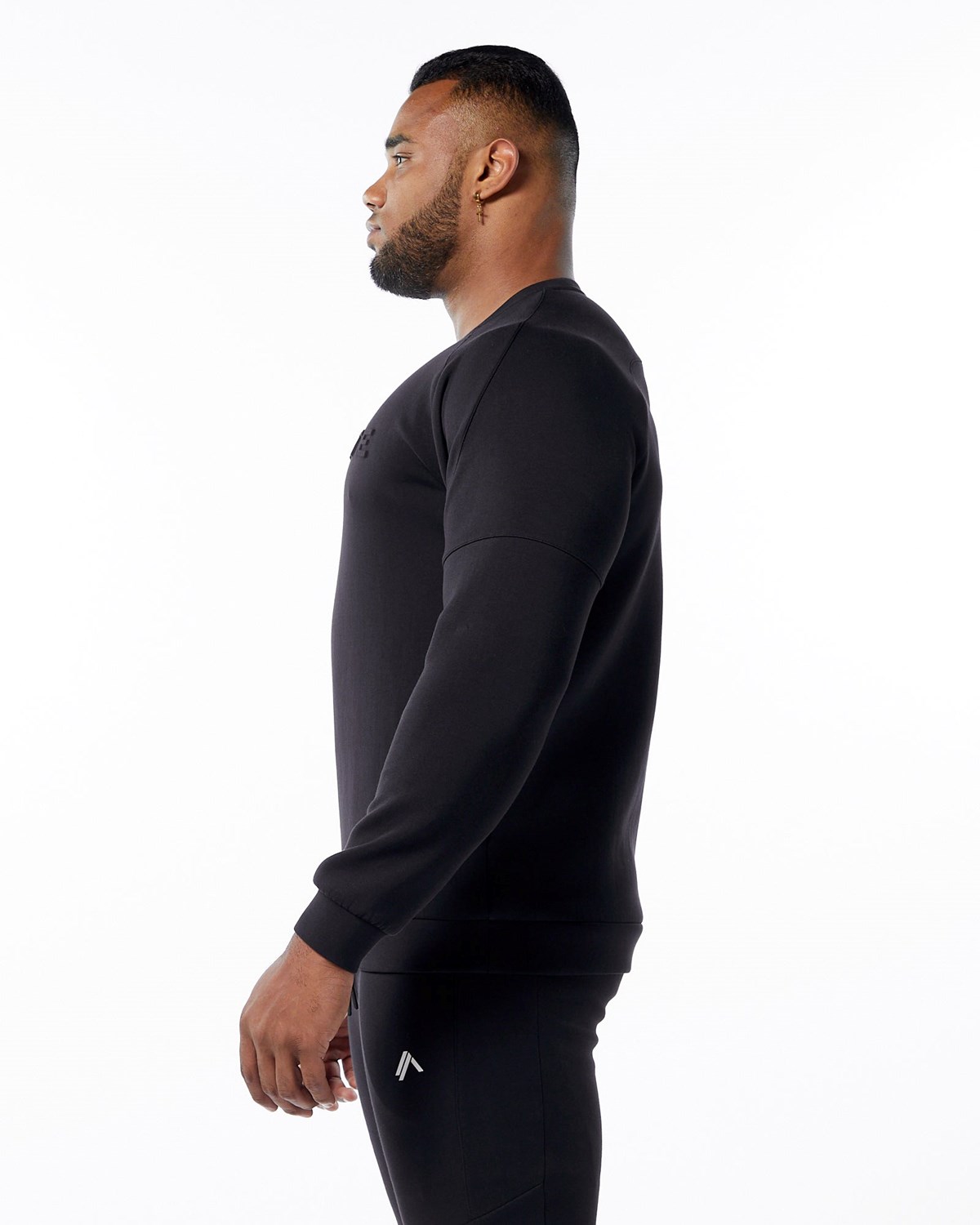 Alphalete Interlock Knit Pullover Sort | JLPRA6248