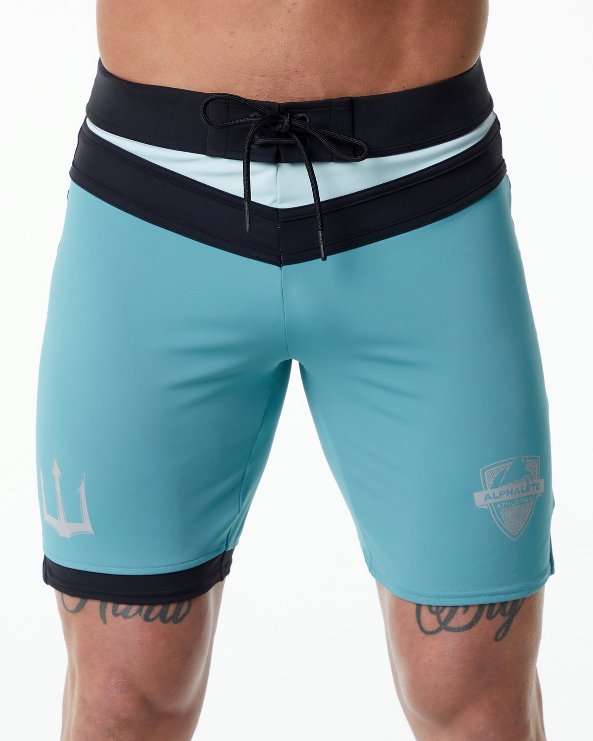 Alphalete Konkurrence Board Kort Teal | GTSHN0315