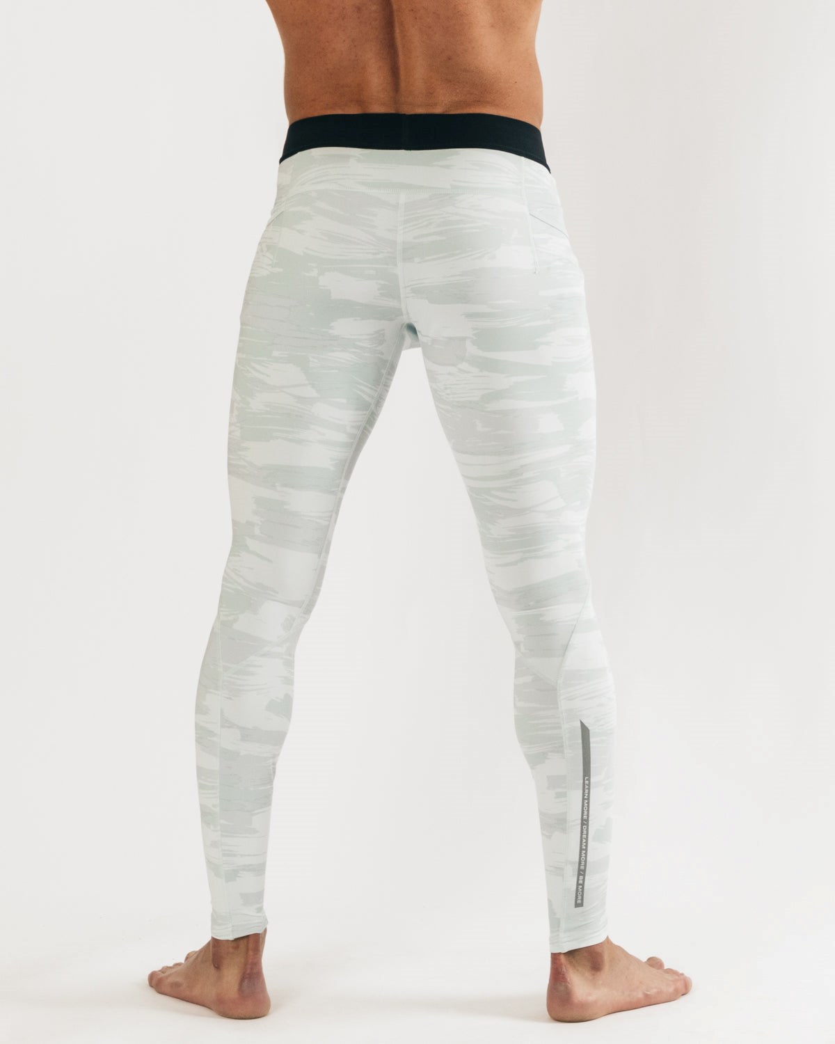 Alphalete Performance High-Compression Trænings Tight Sølv Camo | VTJBR0453