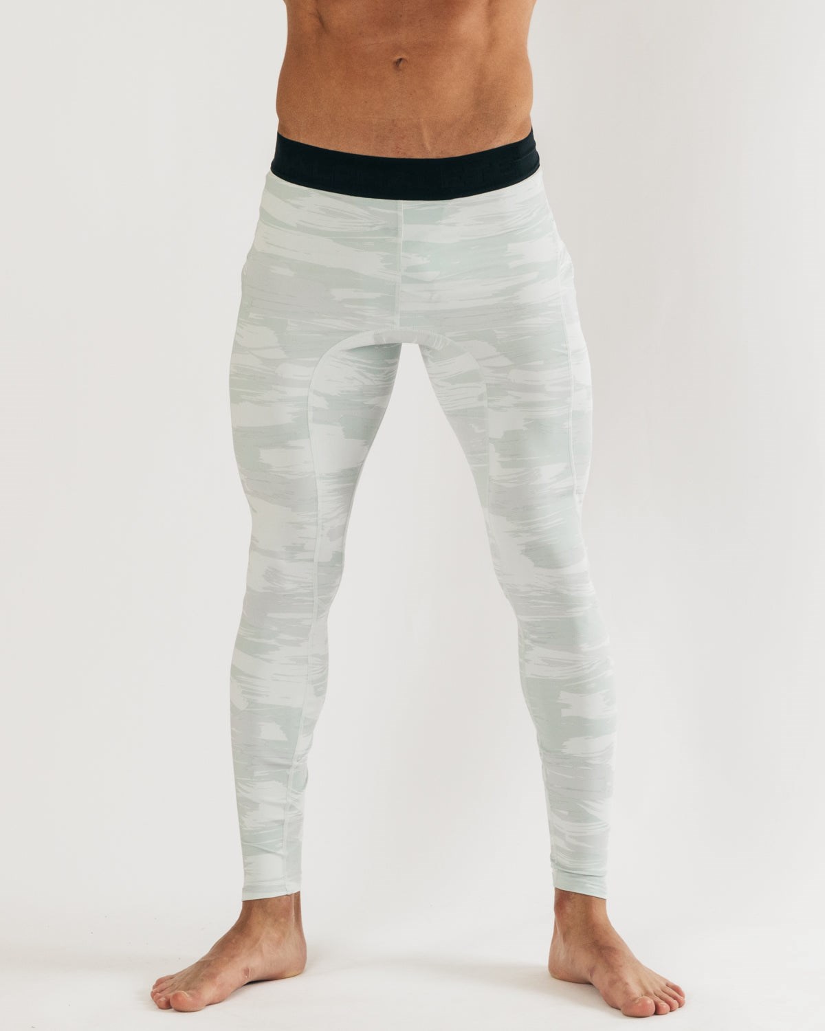 Alphalete Performance High-Compression Trænings Tight Sølv Camo | VTJBR0453