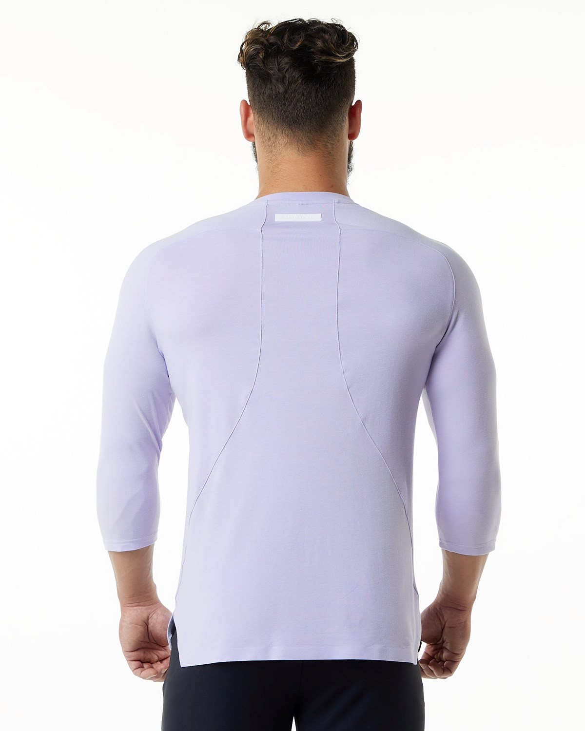 Alphalete Premium 3/4 Sleeve Tee Lilac Haze | QUELW6905