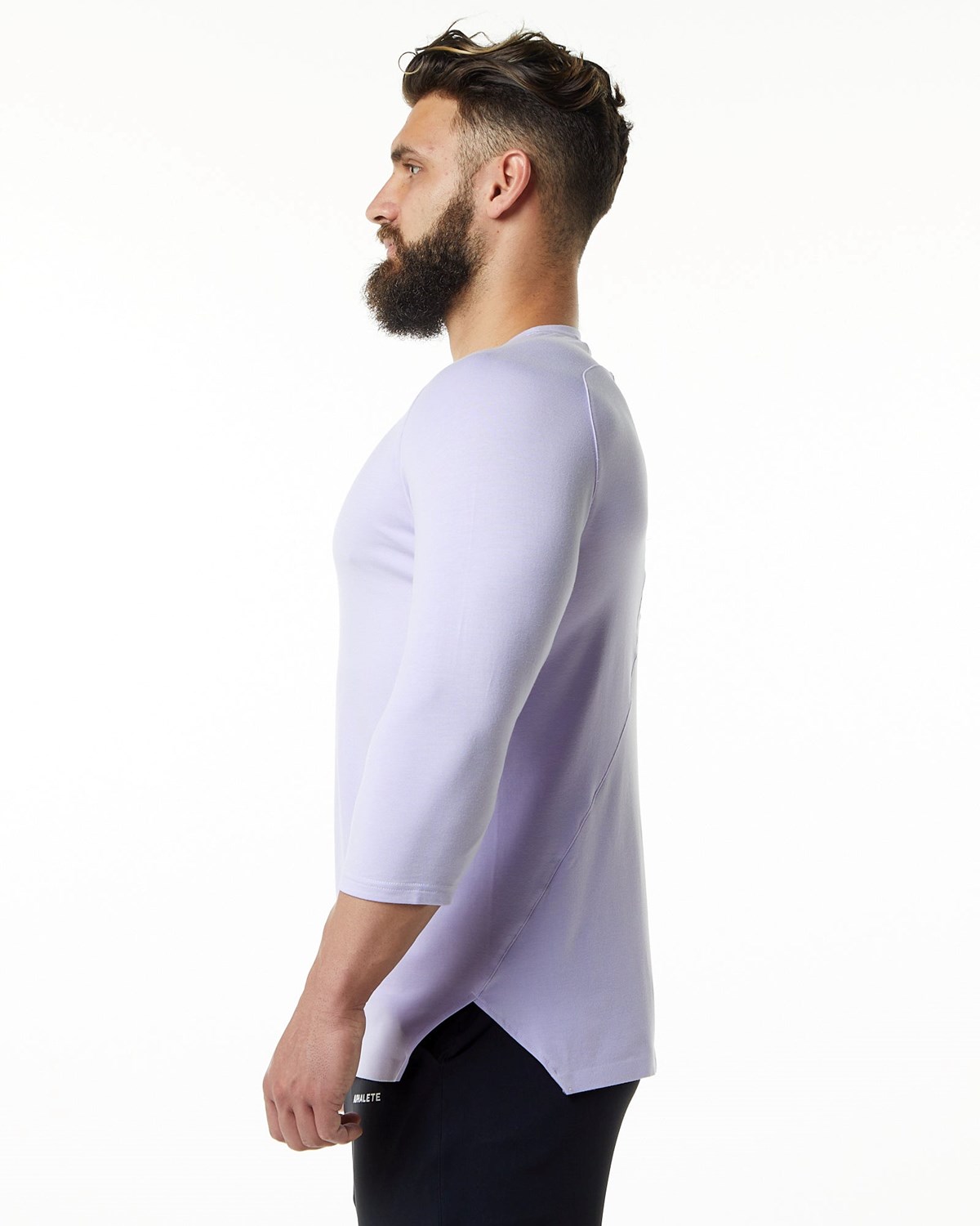 Alphalete Premium 3/4 Sleeve Tee Lilac Haze | QUELW6905