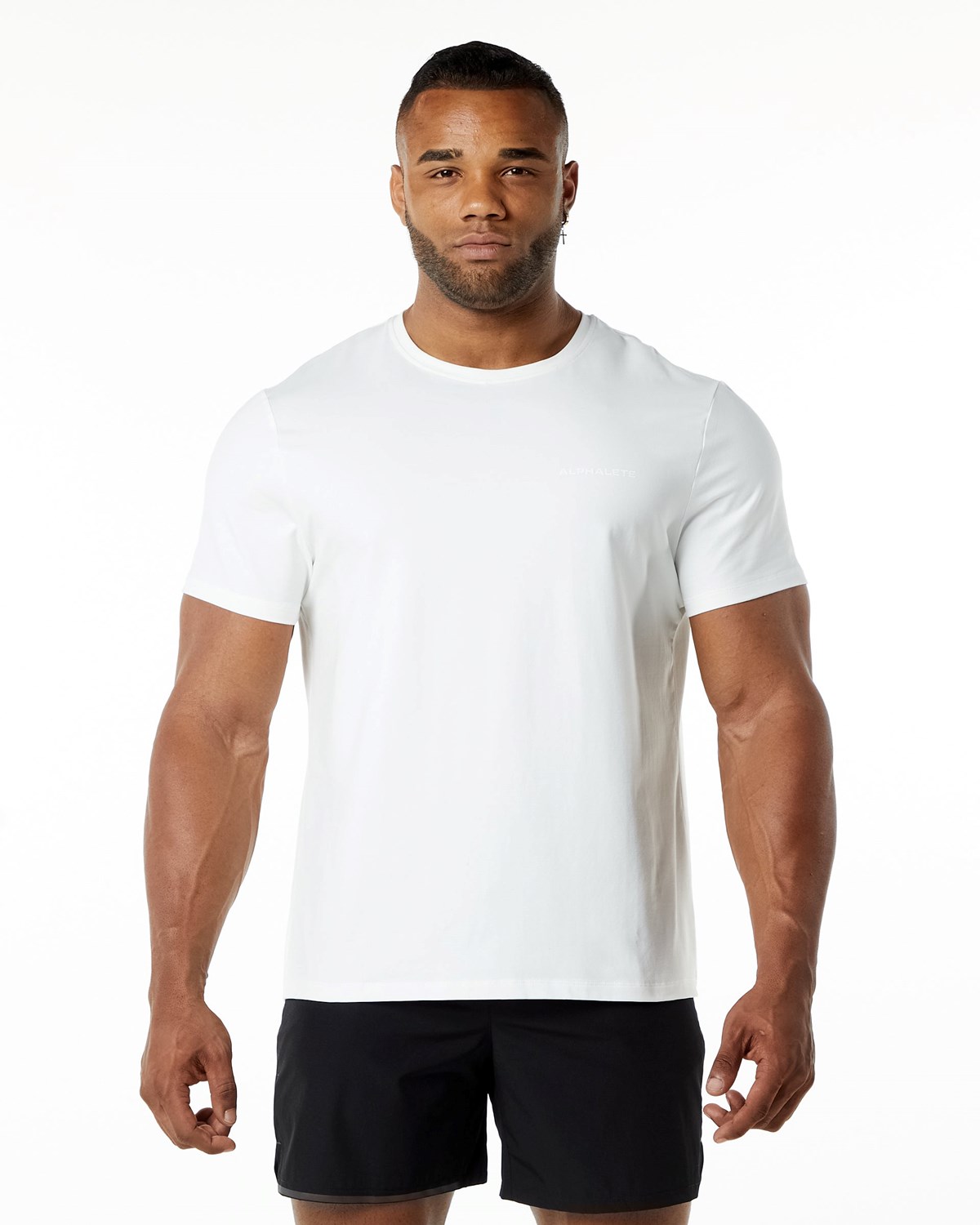 Alphalete Relaxed Fit Tee Avalanche | AVHTX8675