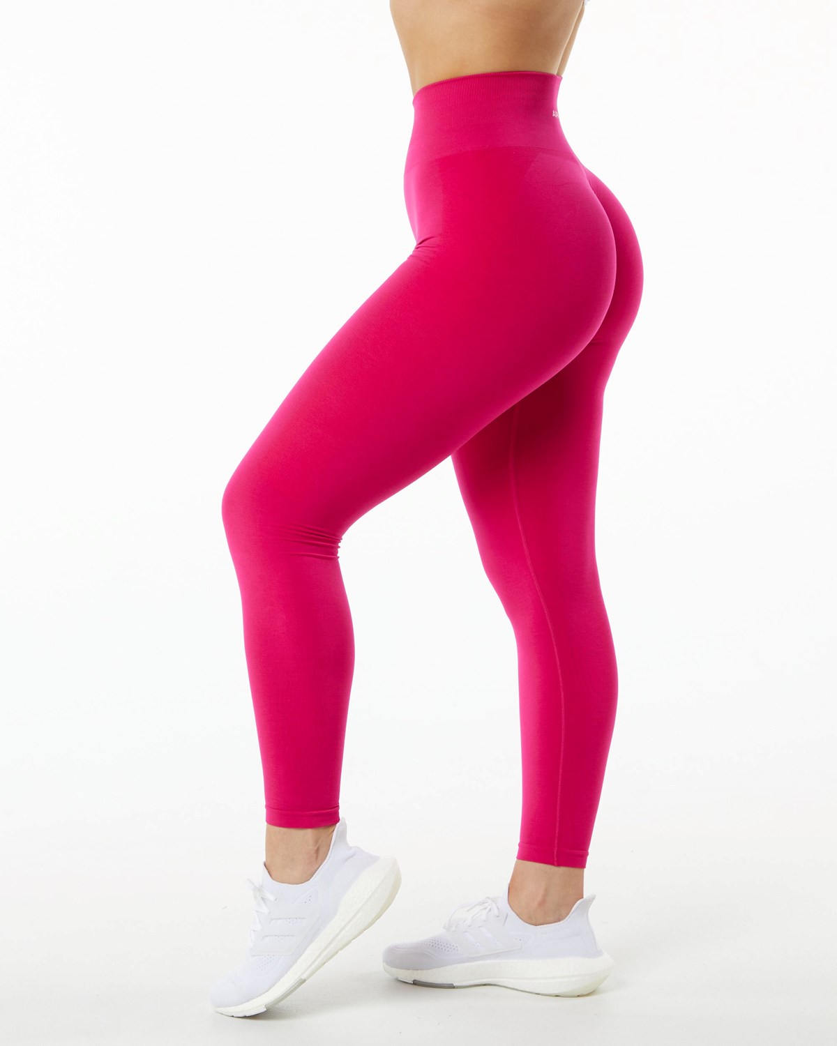 Alphalete Seamless Scrunch Legging Lyserød | HKIVS5092