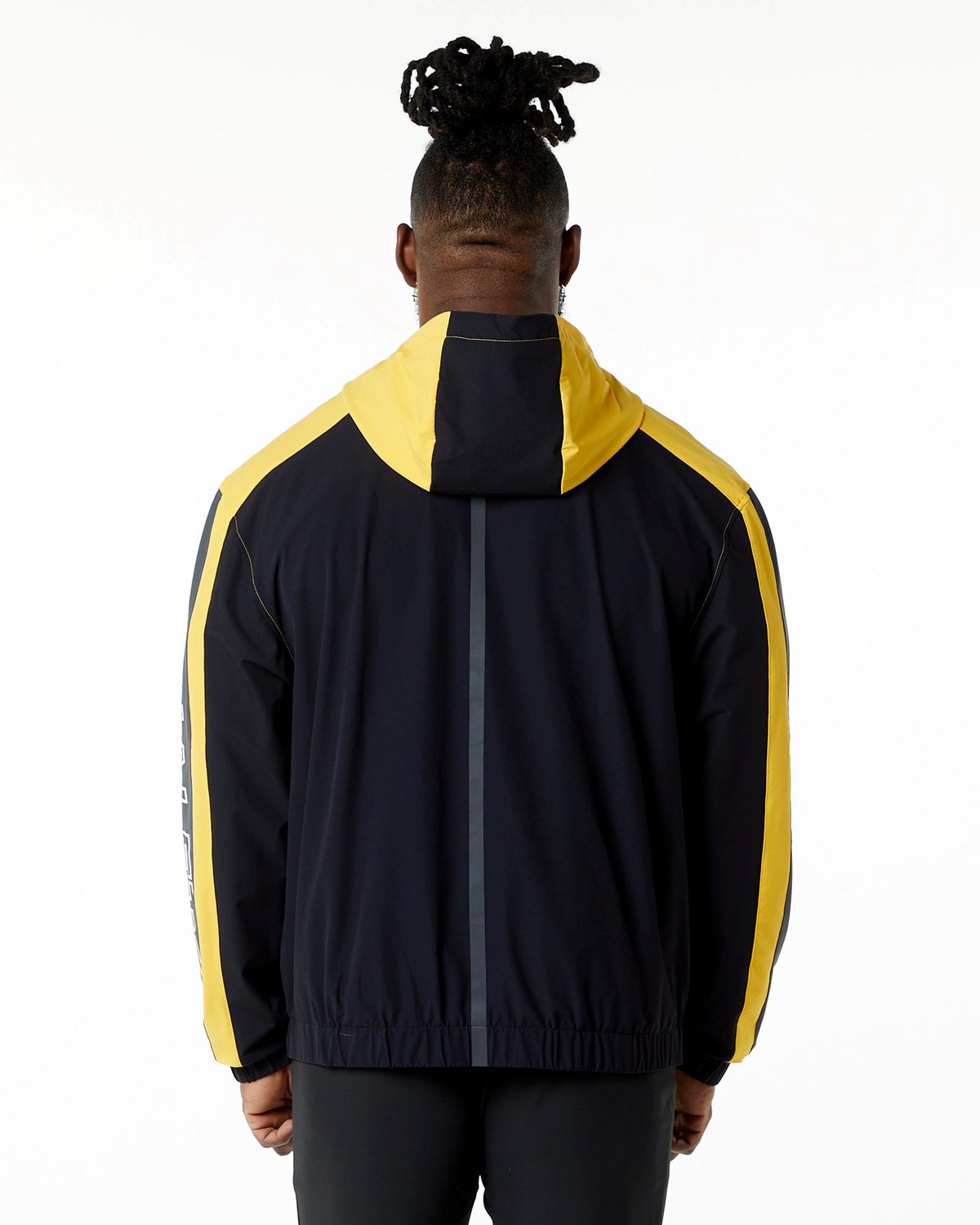 Alphalete Woven Performance Jacket Bumblebee | VLFKT4701