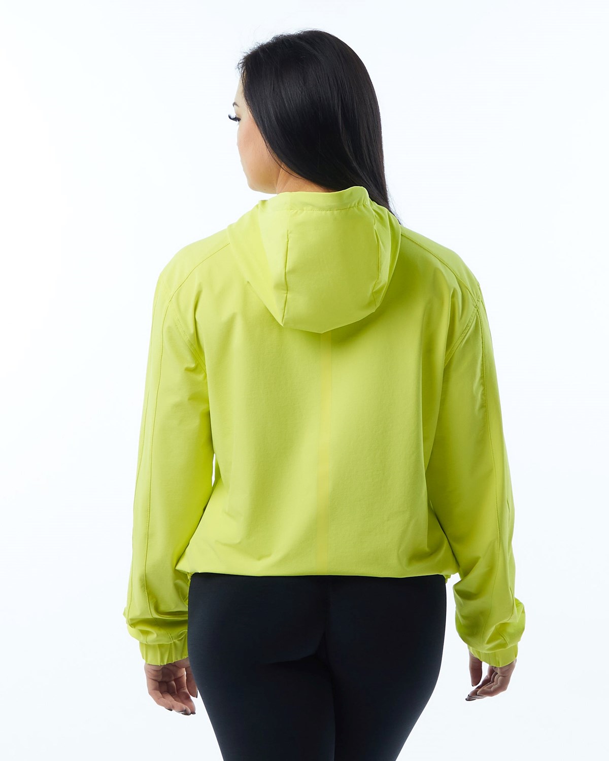 Alphalete Woven Performance Jacket Citrus Slice | UNTOJ9861