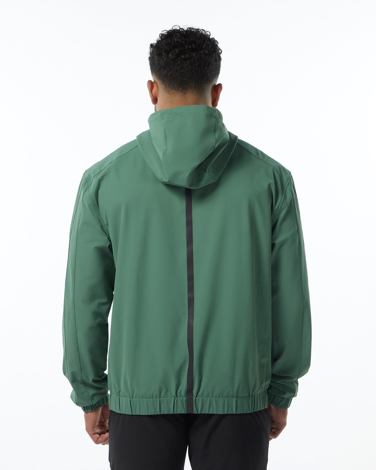 Alphalete Woven Performance Jacket Grøn | DRKTL1846