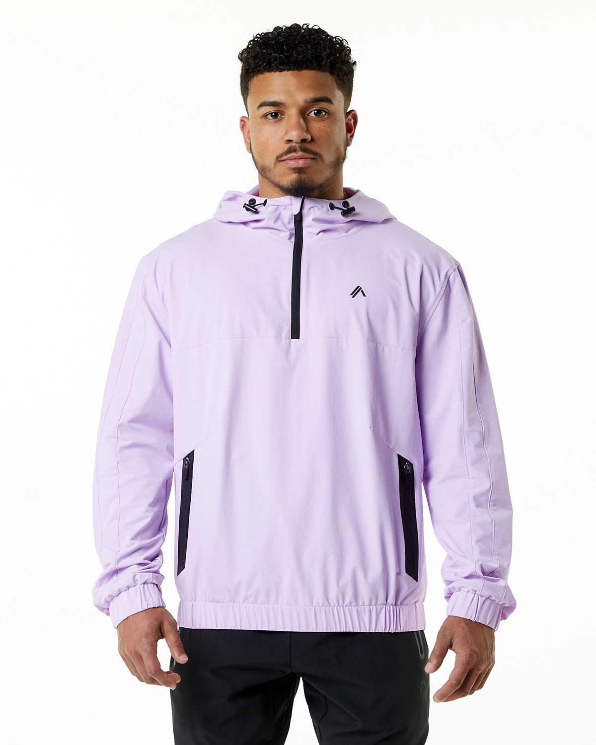 Alphalete Woven Performance Jacket Lavendel | ELTFP1734