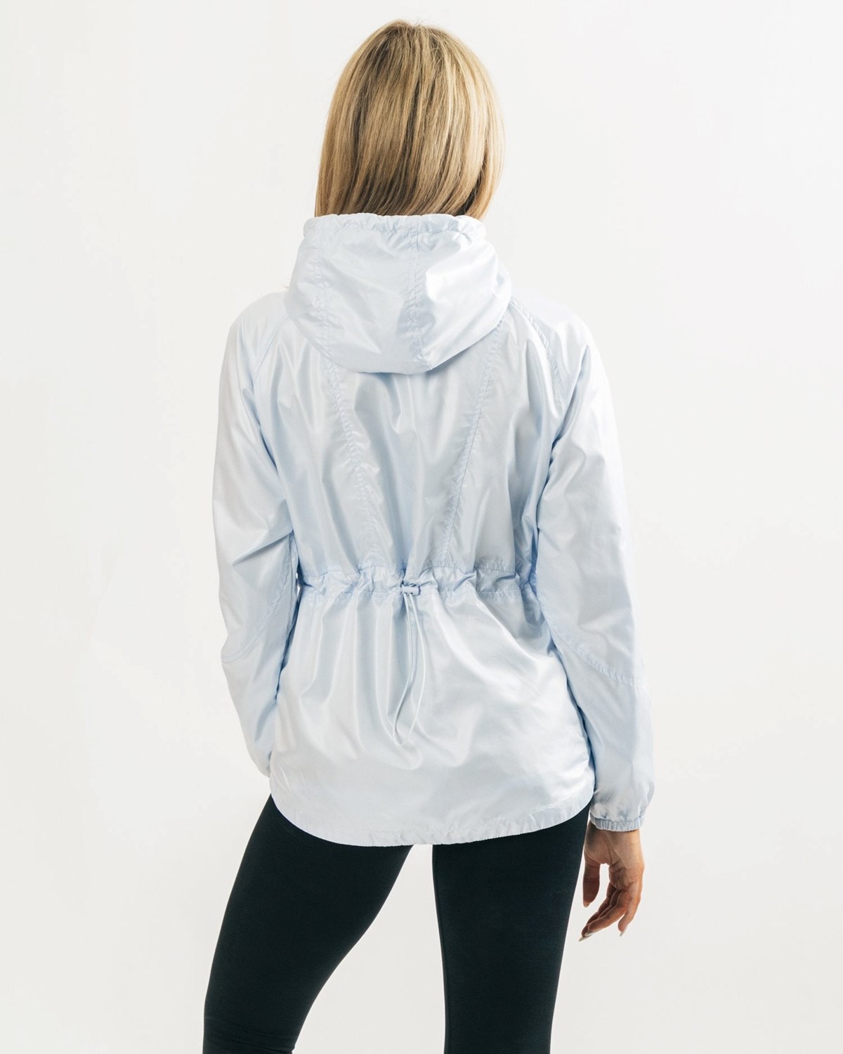 Alphalete Woven Performance Jacket Lyseblå | AWHUJ3491